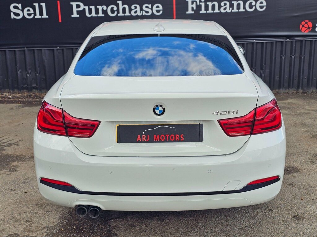 BMW 4 Series 2.0 420I Gpf Sport Euro 6 Ss YA68FXX White #6