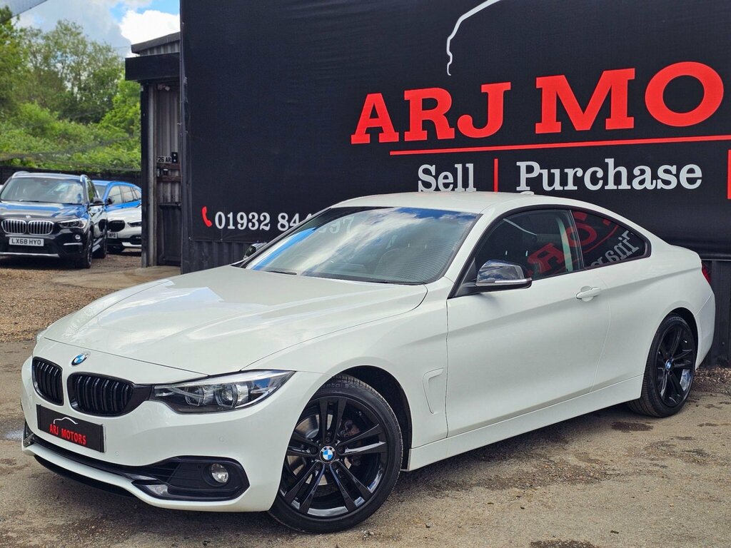 BMW 4 Series 2.0 420I Gpf Sport Euro 6 Ss YA68FXX White #4