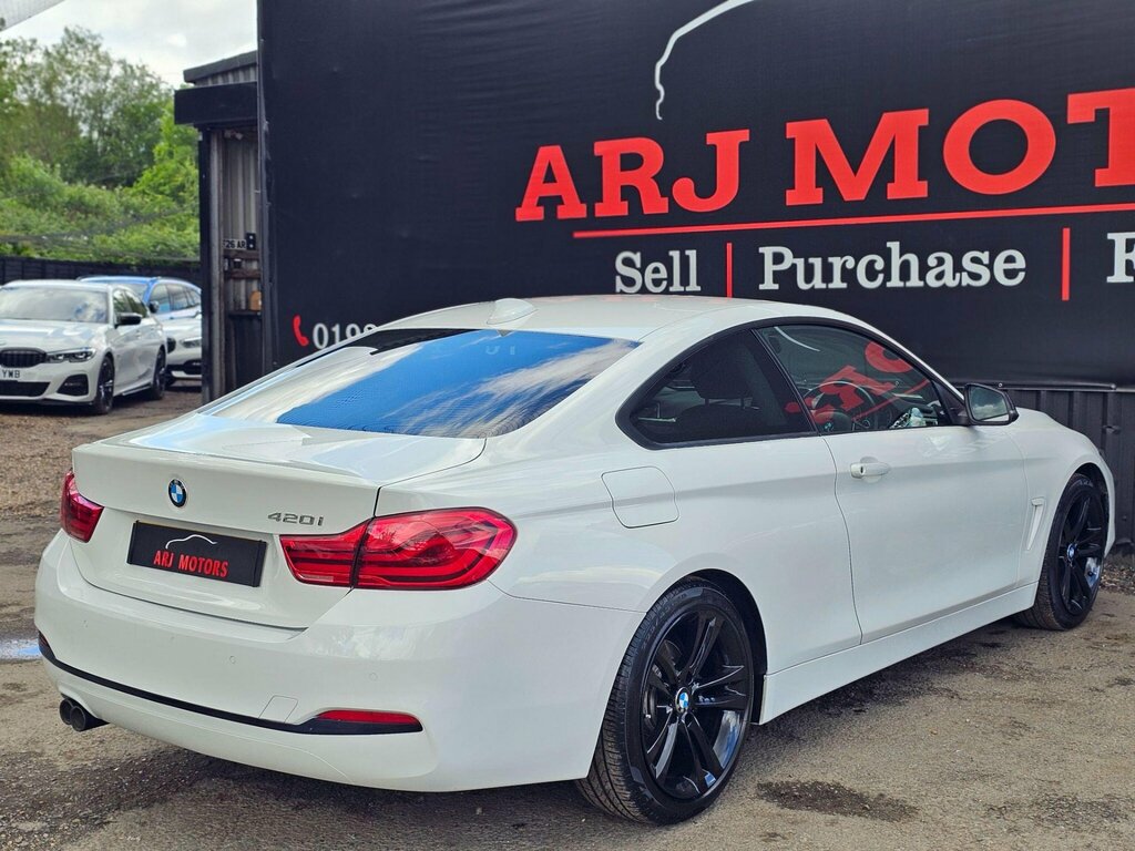 BMW 4 Series 2.0 420I Gpf Sport Euro 6 Ss YA68FXX White #5