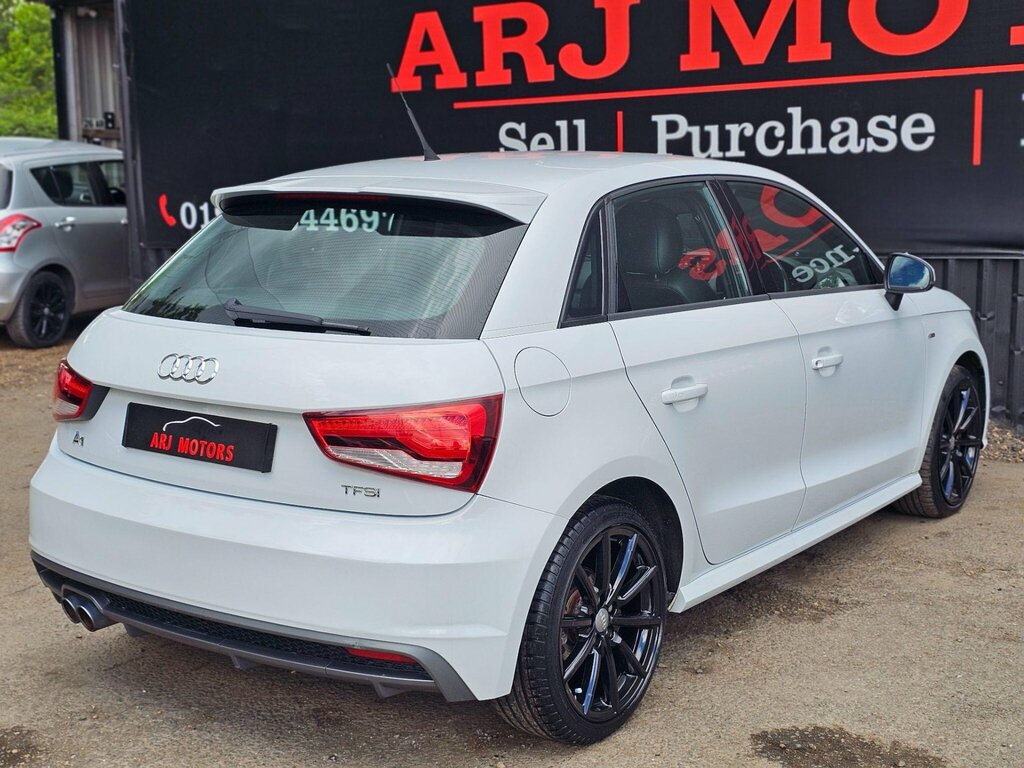 Audi A1 1.4 Tfsi S Line Sportback Euro 6 Ss SK65GZZ White #6