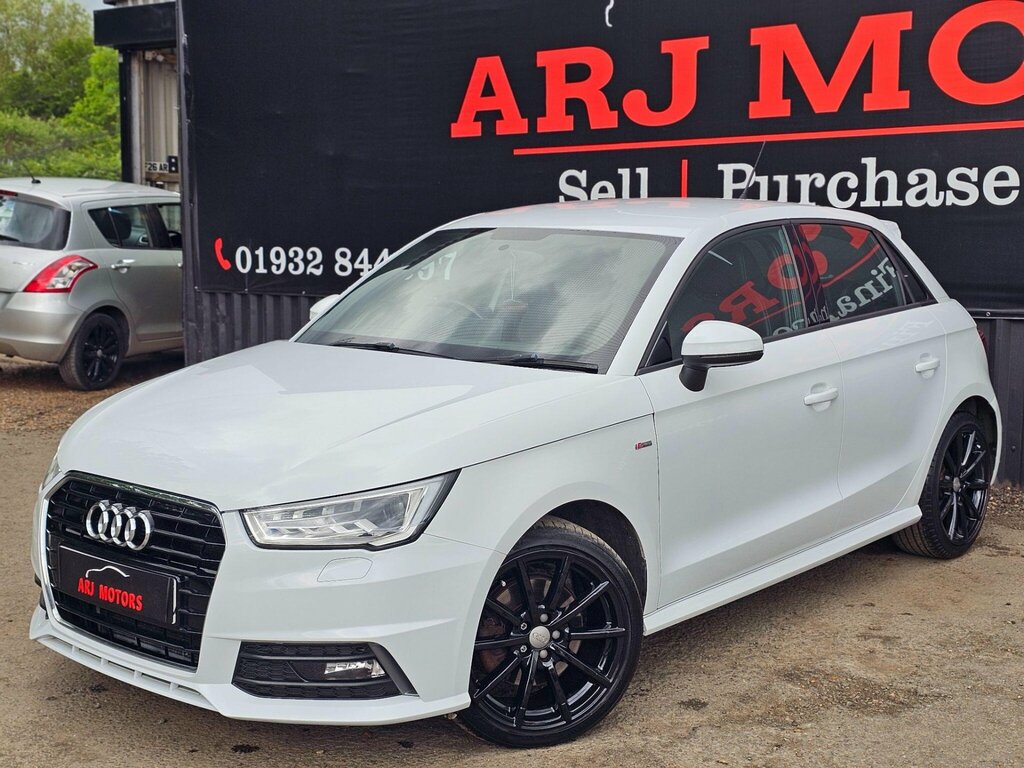 Audi A1 1.4 Tfsi S Line Sportback Euro 6 Ss SK65GZZ White #3
