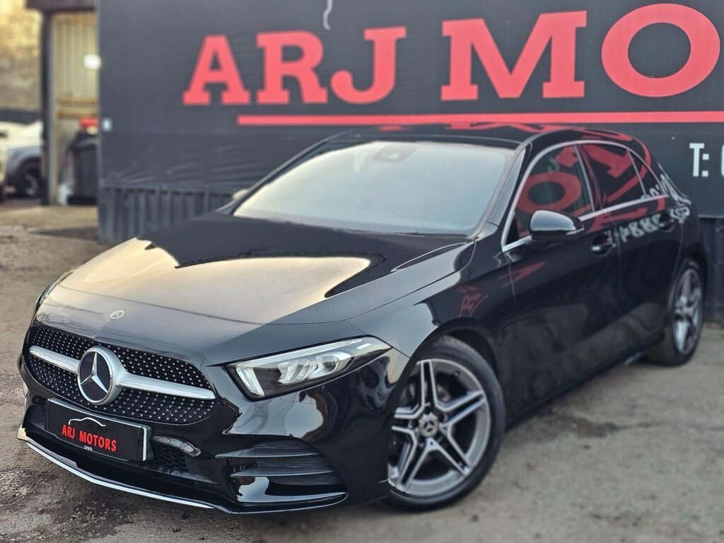 Mercedes-Benz A Class 1.3 A180 Amg Line Euro 6 Ss FL69JGZ Black #4