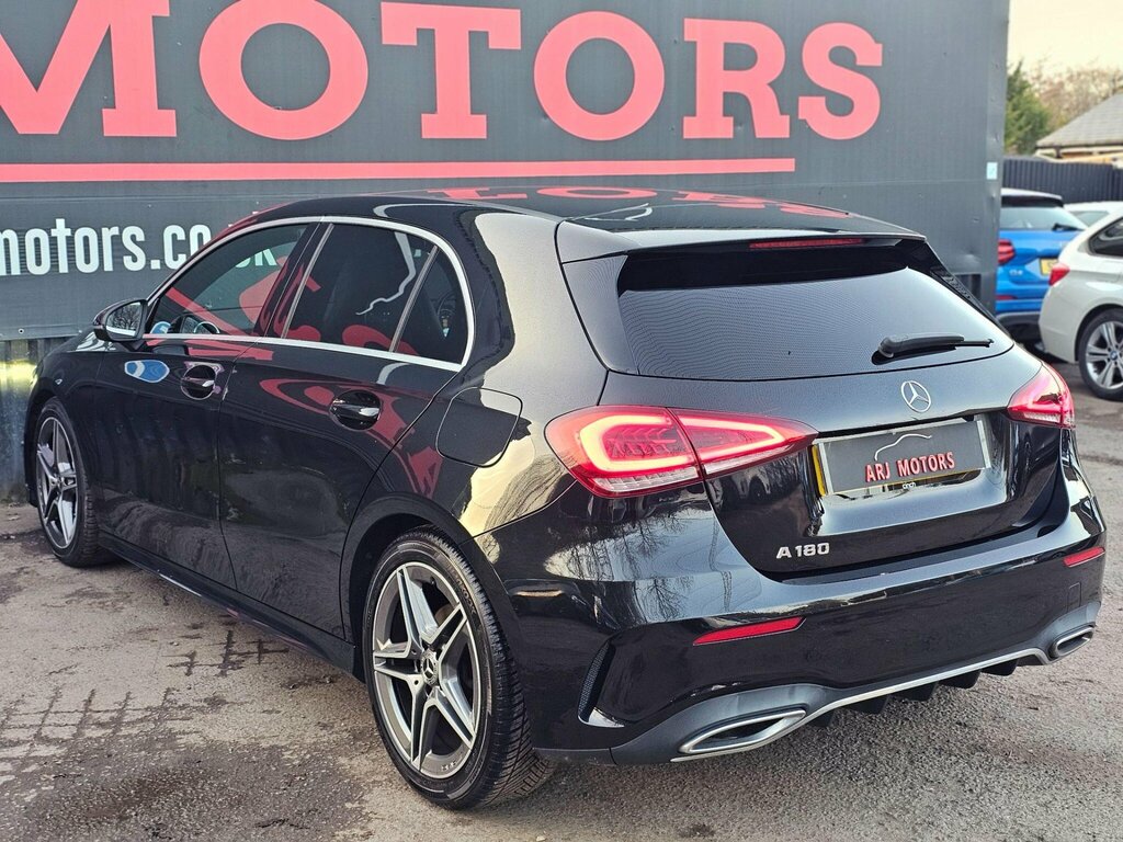 Mercedes-Benz A Class 1.3 A180 Amg Line Euro 6 Ss FL69JGZ Black #5