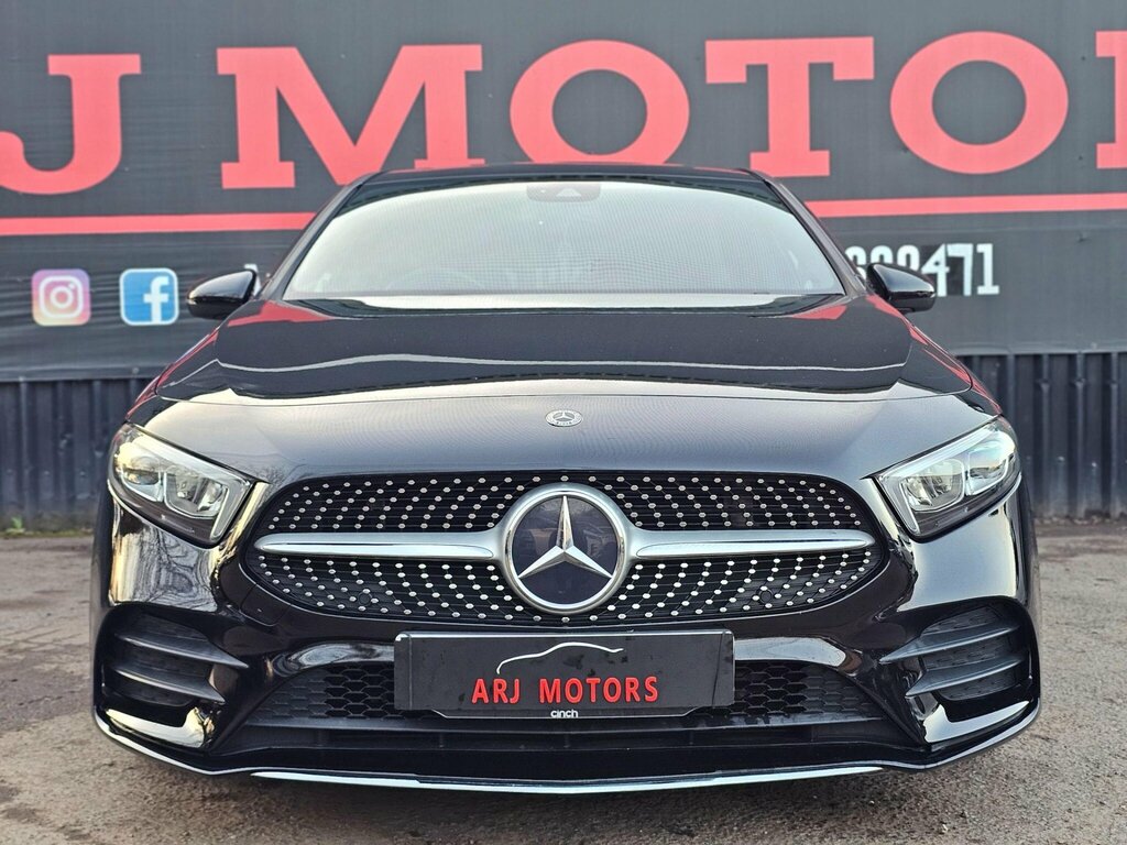 Mercedes-Benz A Class 1.3 A180 Amg Line Euro 6 Ss FL69JGZ Black #3