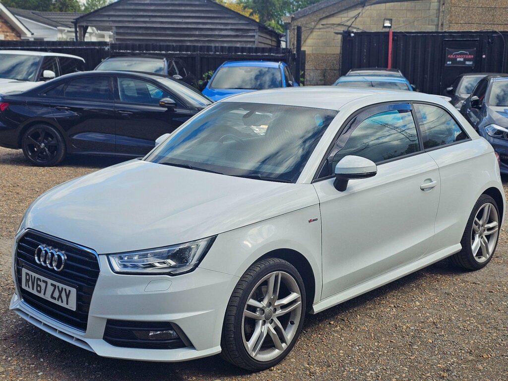 Audi A1 1.4 Tfsi S Line Euro 6 Ss RV67ZXY White #2
