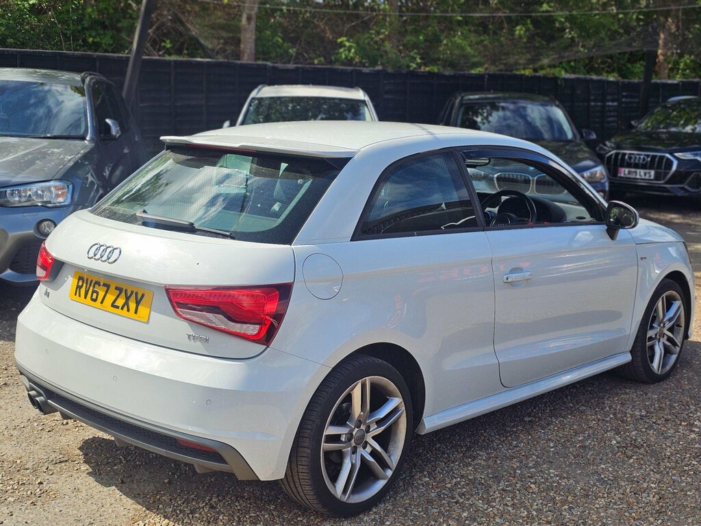 Audi A1 1.4 Tfsi S Line Euro 6 Ss RV67ZXY White #3