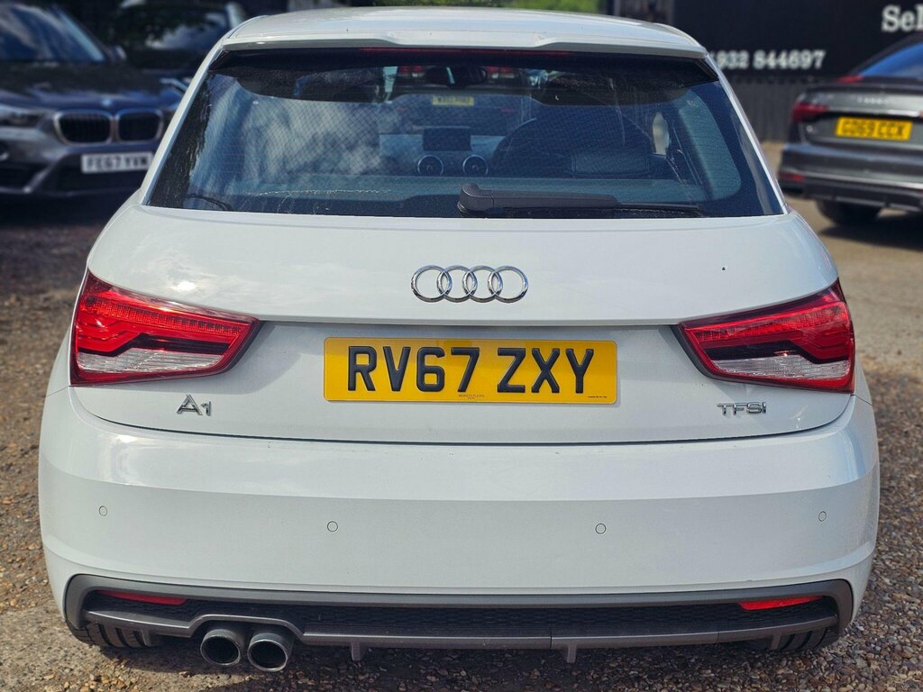 Audi A1 1.4 Tfsi S Line Euro 6 Ss RV67ZXY White #6