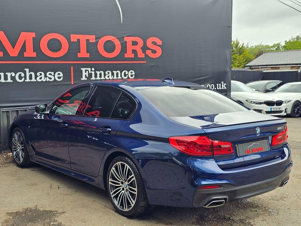 BMW 5 Series 2.0 520I Gpf M Sport Euro 6 Ss LJ19RDC Blue #5