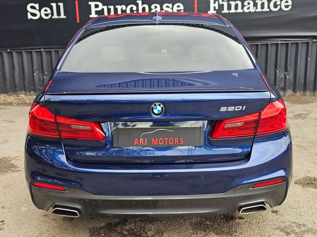 BMW 5 Series 2.0 520I Gpf M Sport Euro 6 Ss LJ19RDC Blue #6