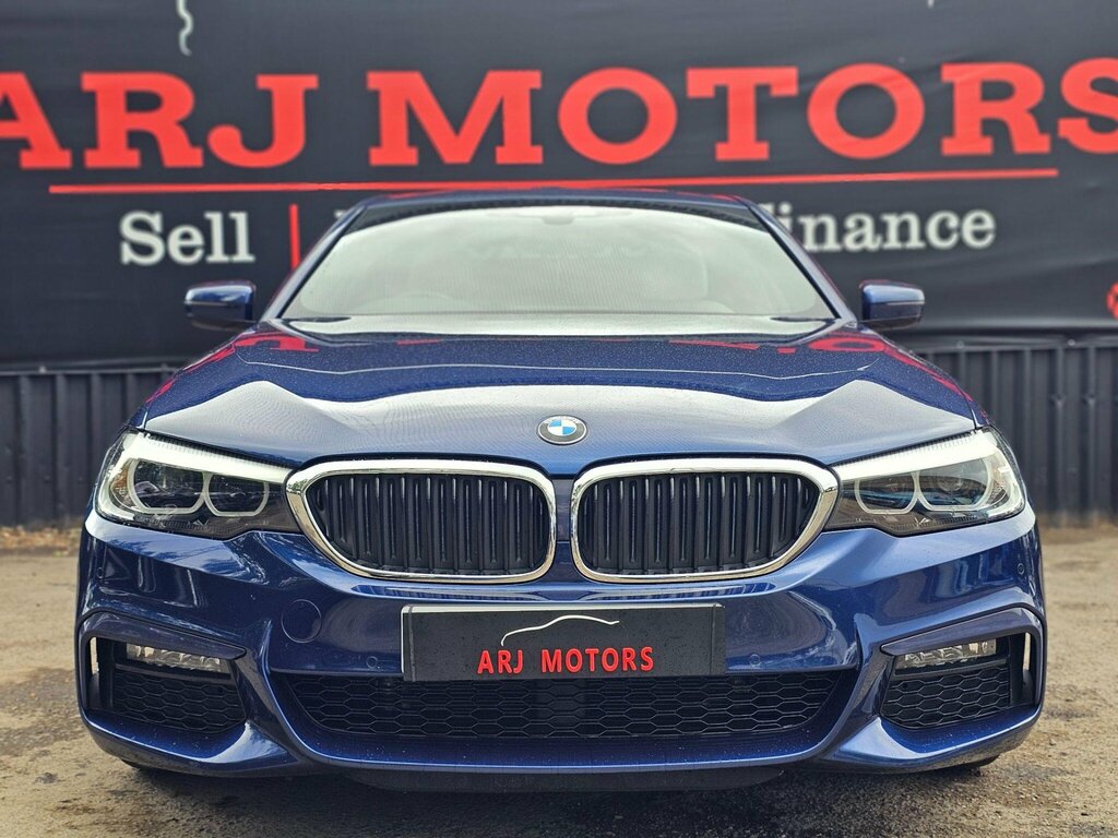 BMW 5 Series 2.0 520I Gpf M Sport Euro 6 Ss LJ19RDC Blue #3