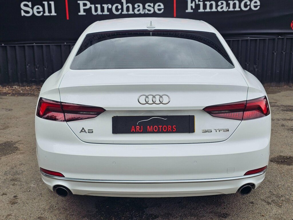 Audi A5 2.0 Tfsi 35 Sport S Tronic Euro 6 Ss WN19UJB White #6