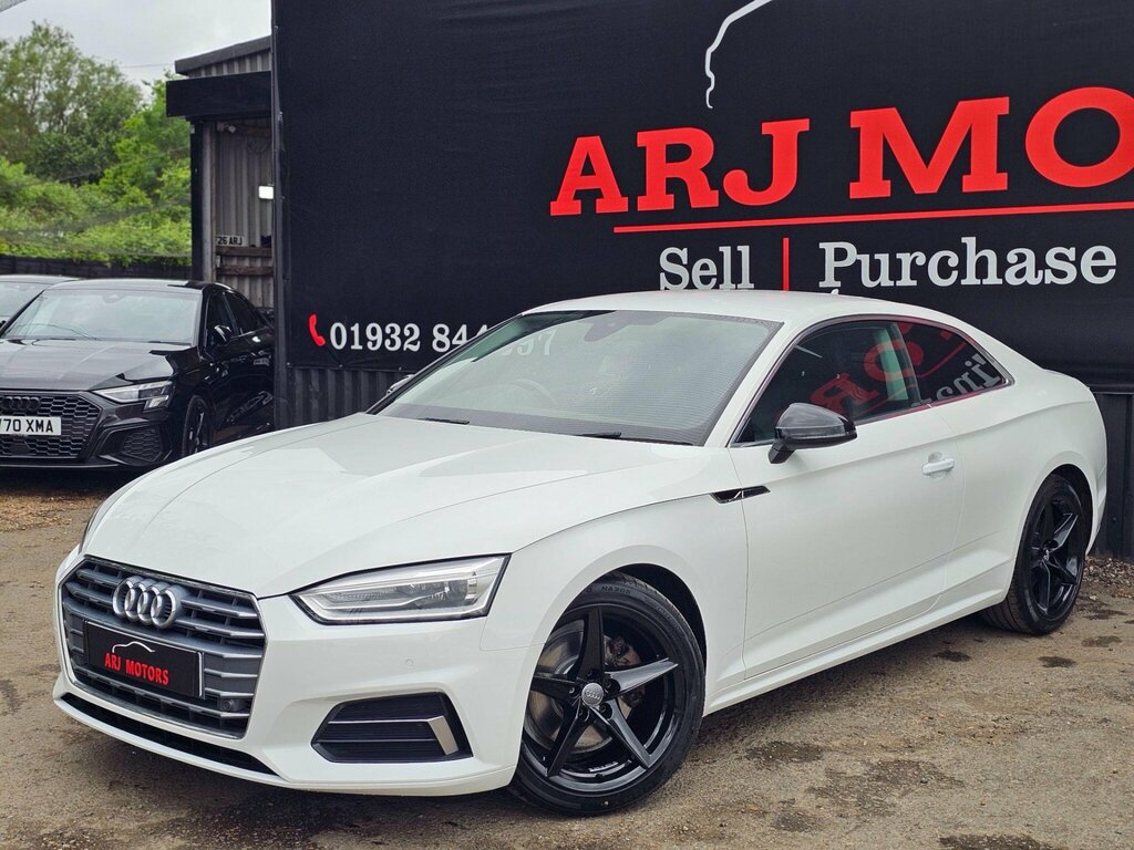 Audi A5 2.0 Tfsi 35 Sport S Tronic Euro 6 Ss WN19UJB White #4