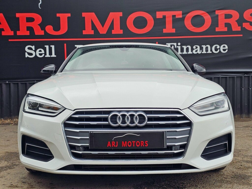 Audi A5 2.0 Tfsi 35 Sport S Tronic Euro 6 Ss WN19UJB White #3