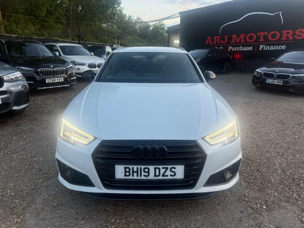 Audi A4 Avant 2.0 Tfsi 35 Black Edition S Tronic Euro 6 Ss White