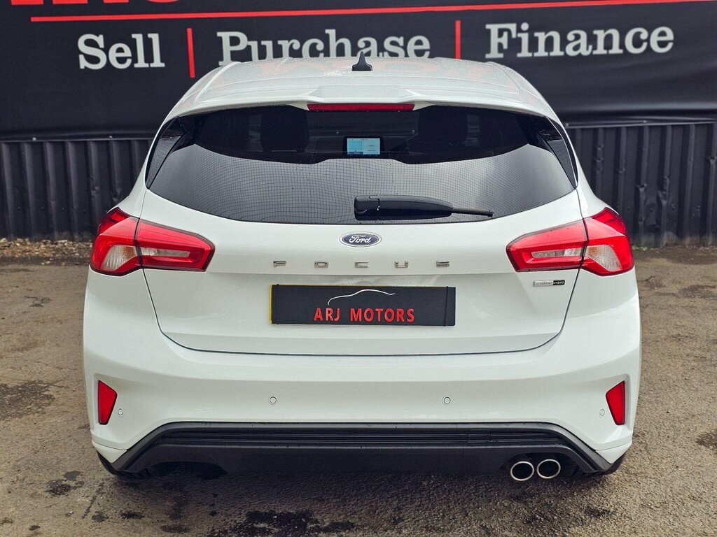 Ford Focus 1.0T Ecoboost Mhev St-line X Edition Euro 6 Ss AU21LNX White #6