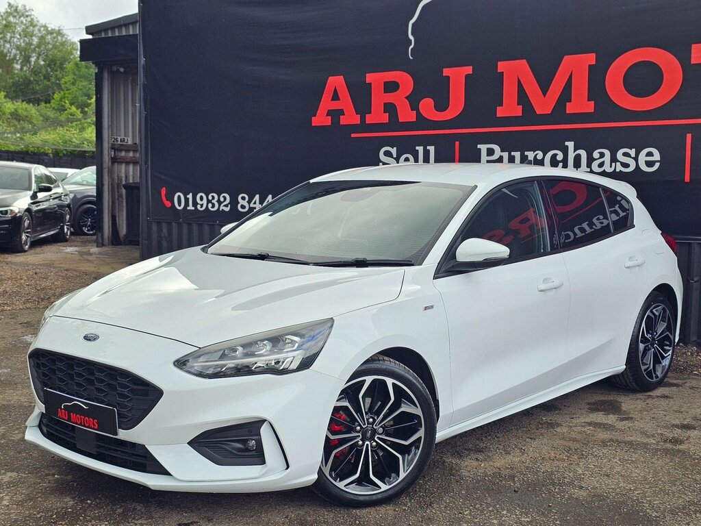 Ford Focus 1.0T Ecoboost Mhev St-line X Edition Euro 6 Ss AU21LNX White #4