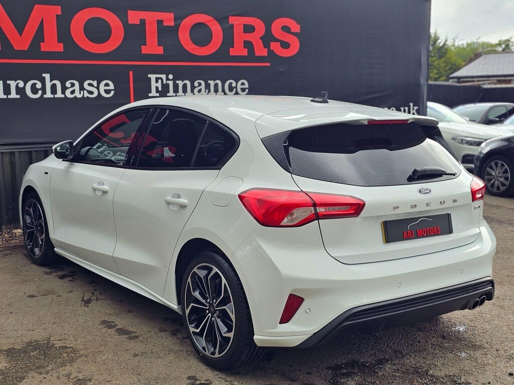 Ford Focus 1.0T Ecoboost Mhev St-line X Edition Euro 6 Ss AU21LNX White #5