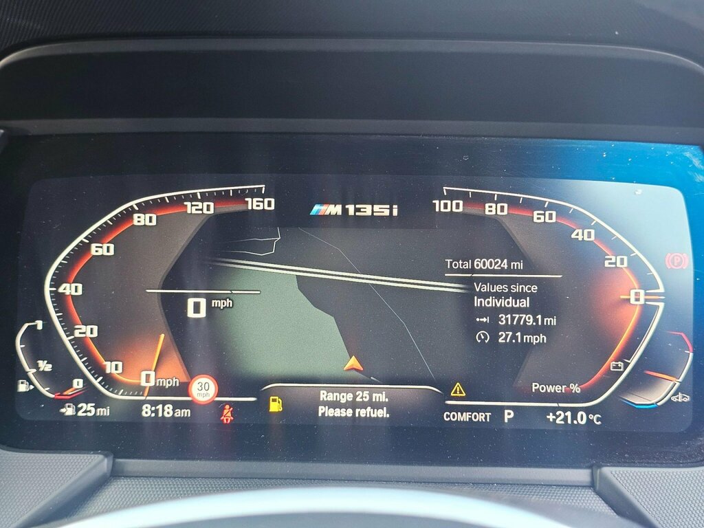 BMW 1 Series 2.0 M135i Xdrive Euro 6 Ss FY21SZO Grey #6