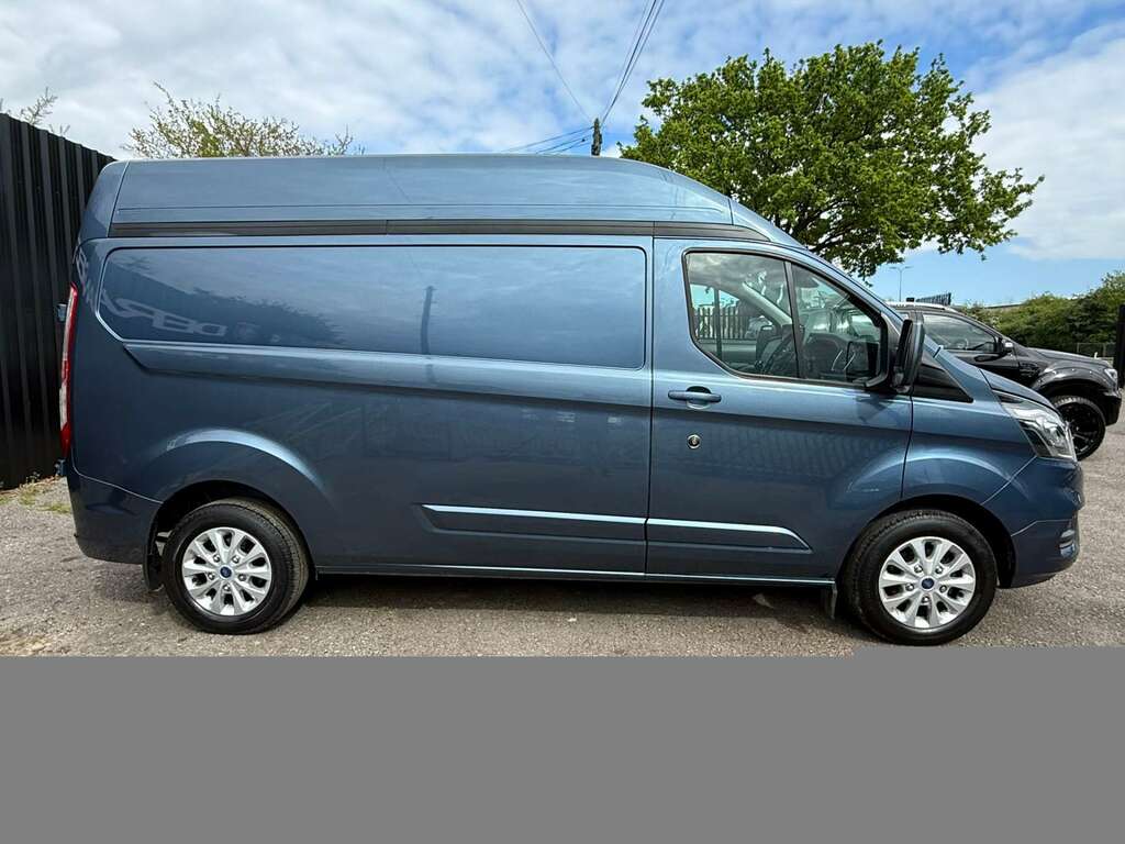 Ford Transit Custom 2.0 L2h2 300 Limited Tdci 130 Ecoblue BK73LWC Blue #5