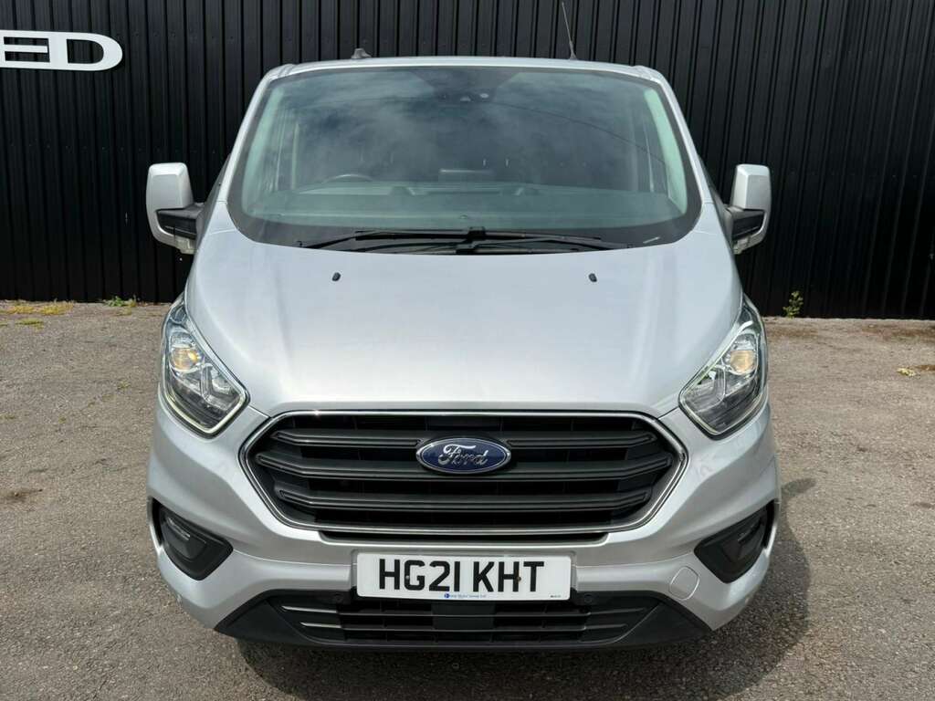 Ford Transit Custom Crew Van 2.0 L1h1 300 Limited Swb Tdci 130 Ecoblue HG21KHT Silver #5