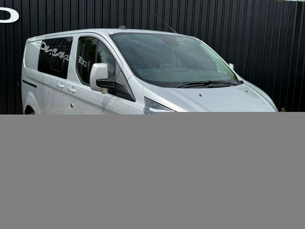 Ford Transit Custom Crew Van 2.0 L1h1 300 Limited Swb Tdci 130 Ecoblue HG21KHT Silver #4