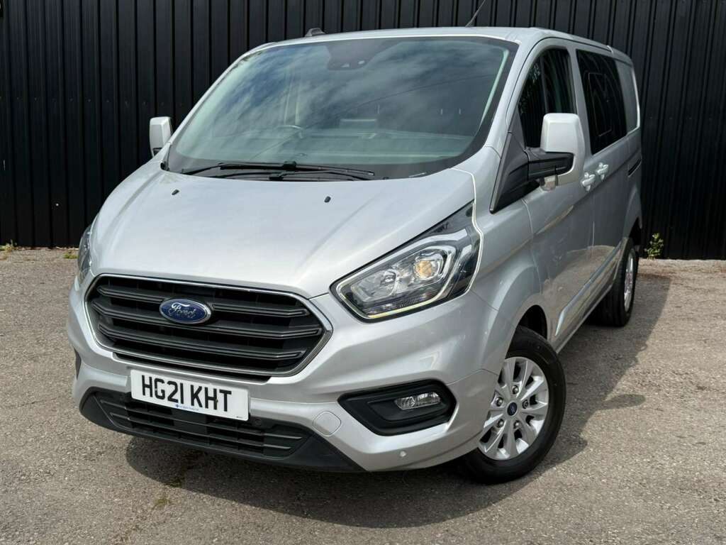 Ford Transit Custom Crew Van 2.0 L1h1 300 Limited Swb Tdci 130 Ecoblue HG21KHT Silver #6