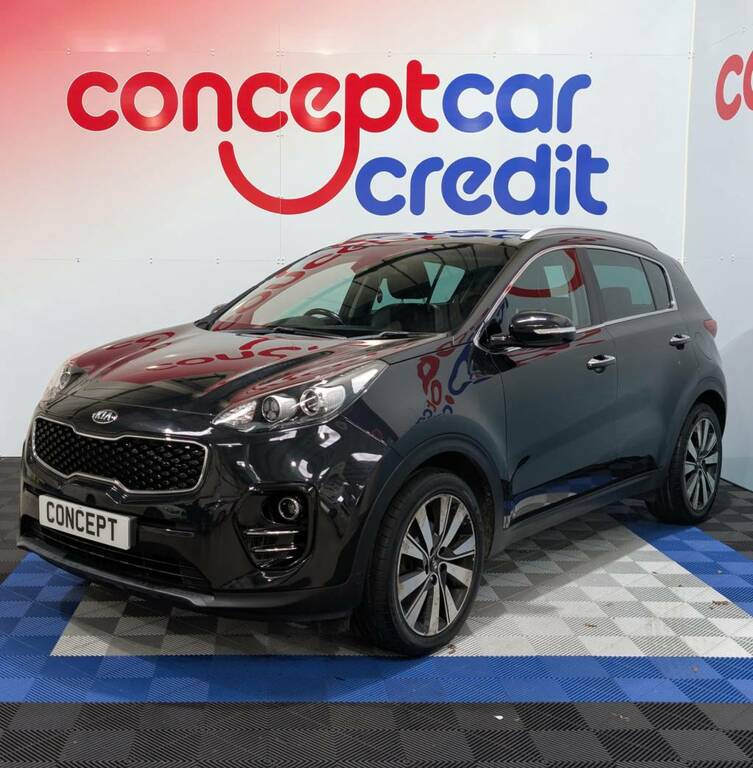 Kia Sportage Estate 1.7 Crdi Isg 3 Black