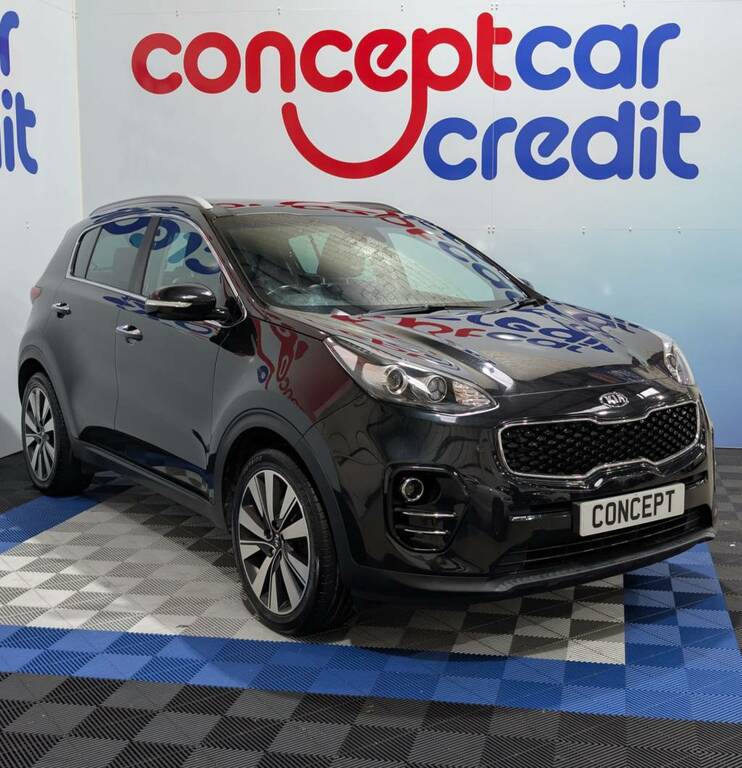 Kia Sportage Estate 1.7 Crdi Isg 3 Black #2
