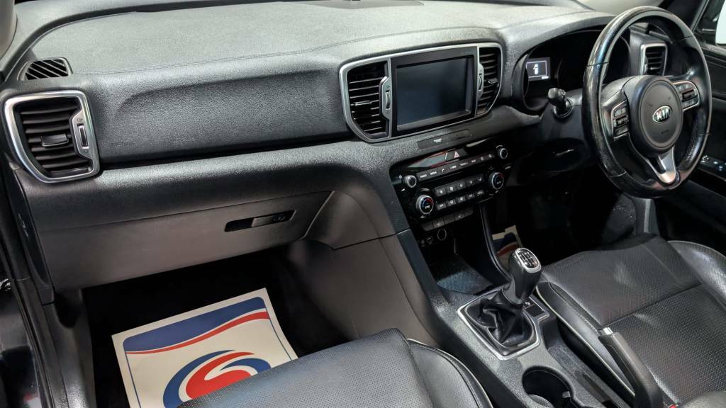 Kia Sportage Estate 1.7 Crdi Isg 3 Black #4