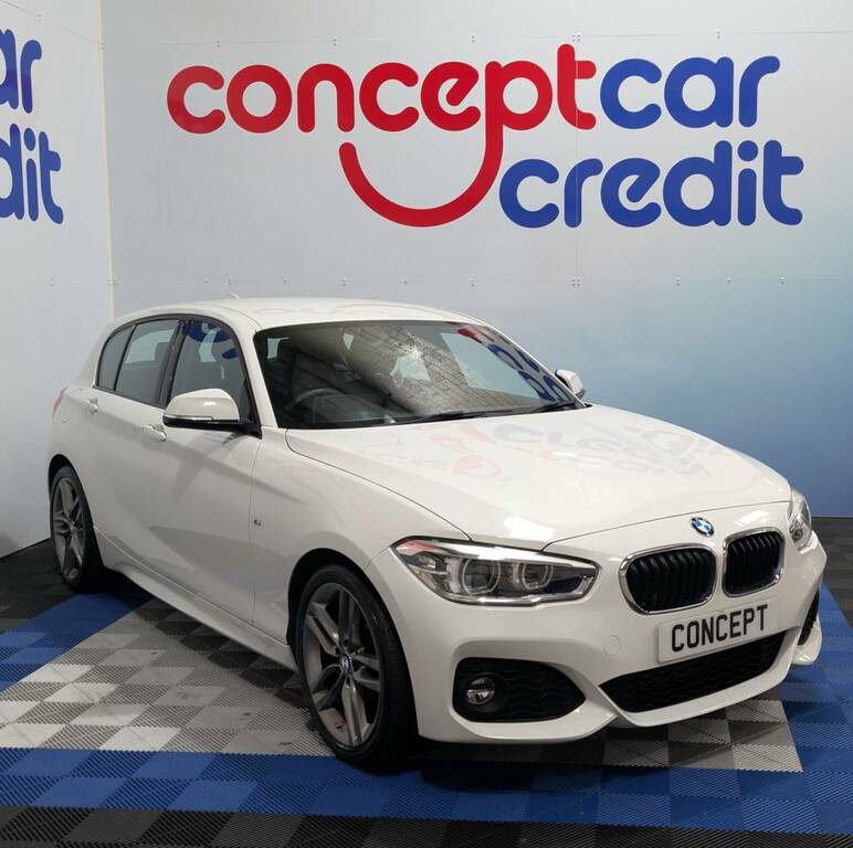 BMW 1 Series Hatchback 118I 1.5 M Sport White #2