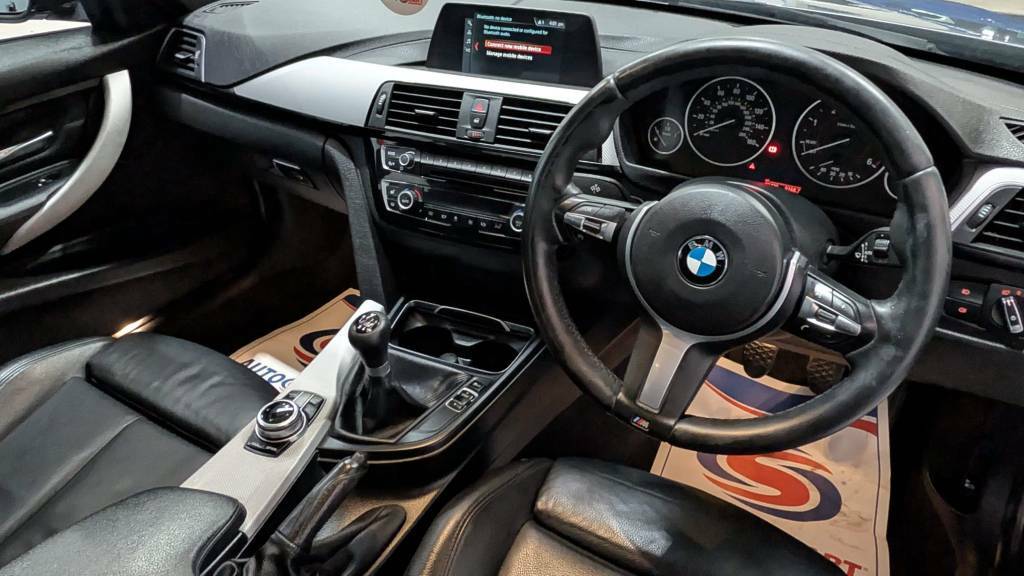 BMW 3 Series Saloon 320D M Sport Grey #3