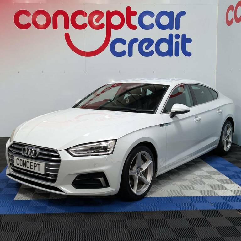 Audi A5 Sportback 40 Tdi Quattro Sport White