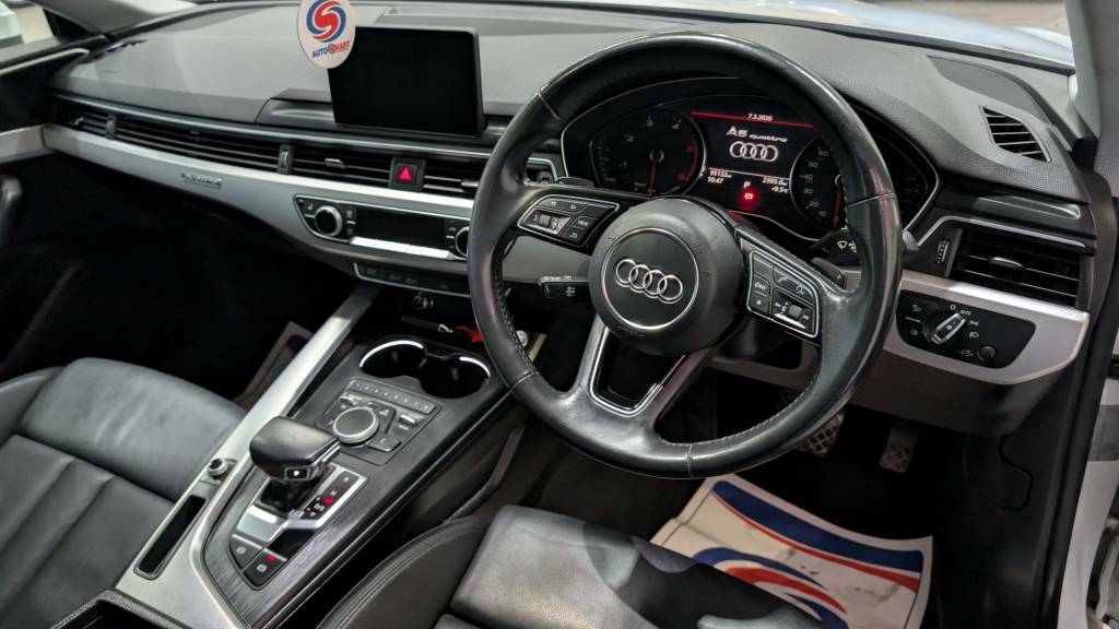Audi A5 Sportback 40 Tdi Quattro Sport White #3