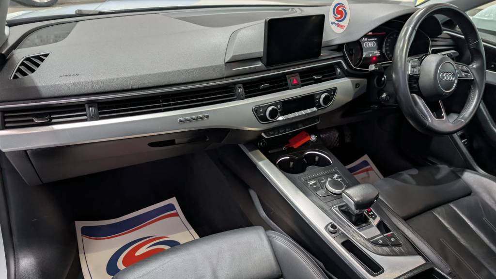 Audi A5 Sportback 40 Tdi Quattro Sport White #4