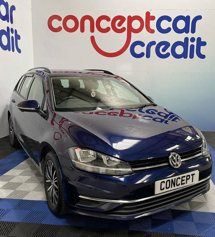 Volkswagen Golf Estate 1.6 Tdi Se Blue #2