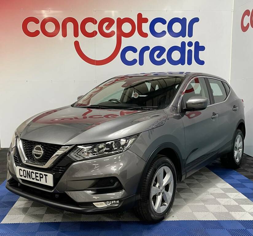 Nissan Qashqai Hatchback 1.3 Dig-t Acenta Premium Grey #2