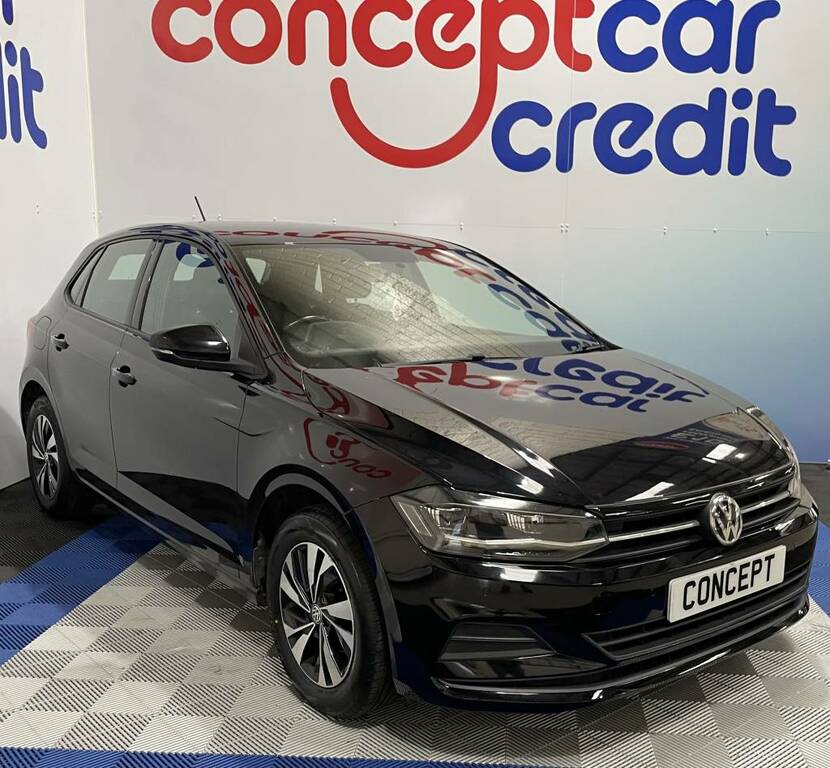 Volkswagen Polo Hatchback 1.0 Tsi 95 Se Black #3
