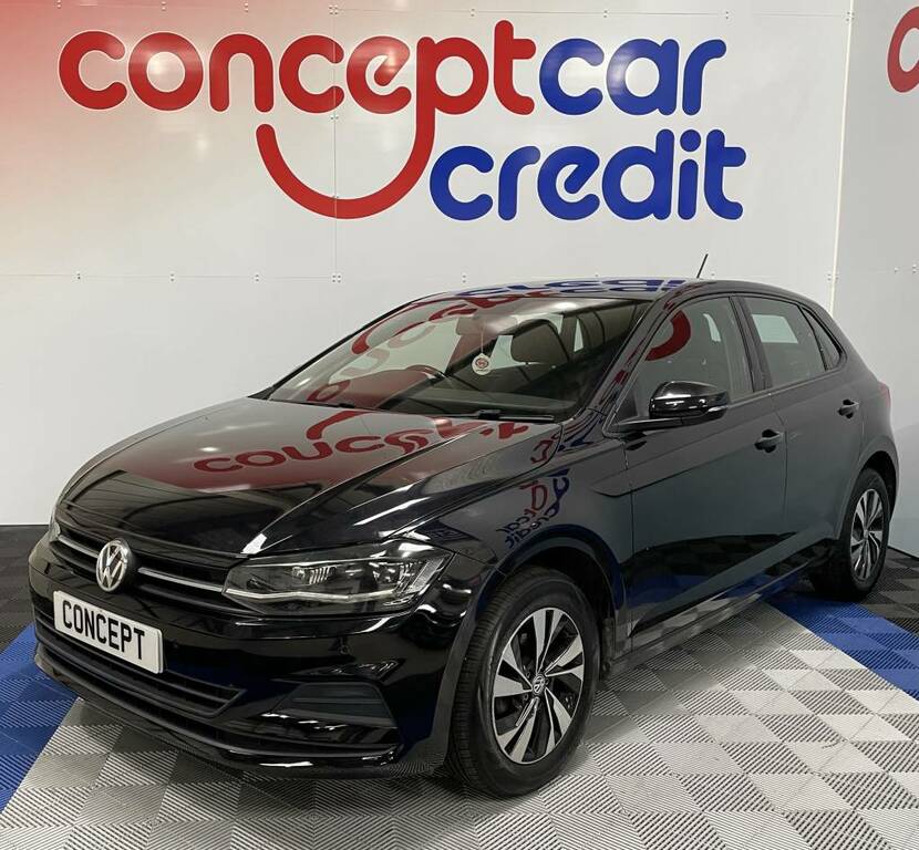 Volkswagen Polo Hatchback 1.0 Tsi 95 Se Black #5