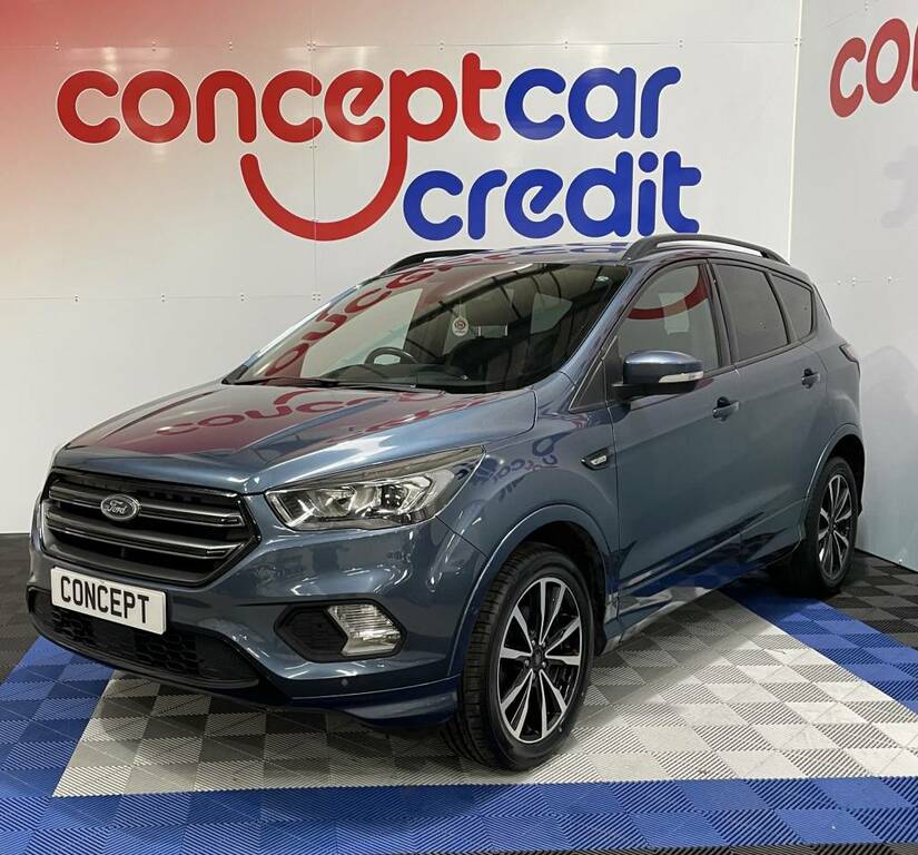 Ford Kuga Estate 1.5 Tdci St-line Blue #2