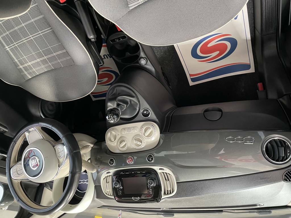Fiat 500 Hatchback 1.2 Lounge Grey #4