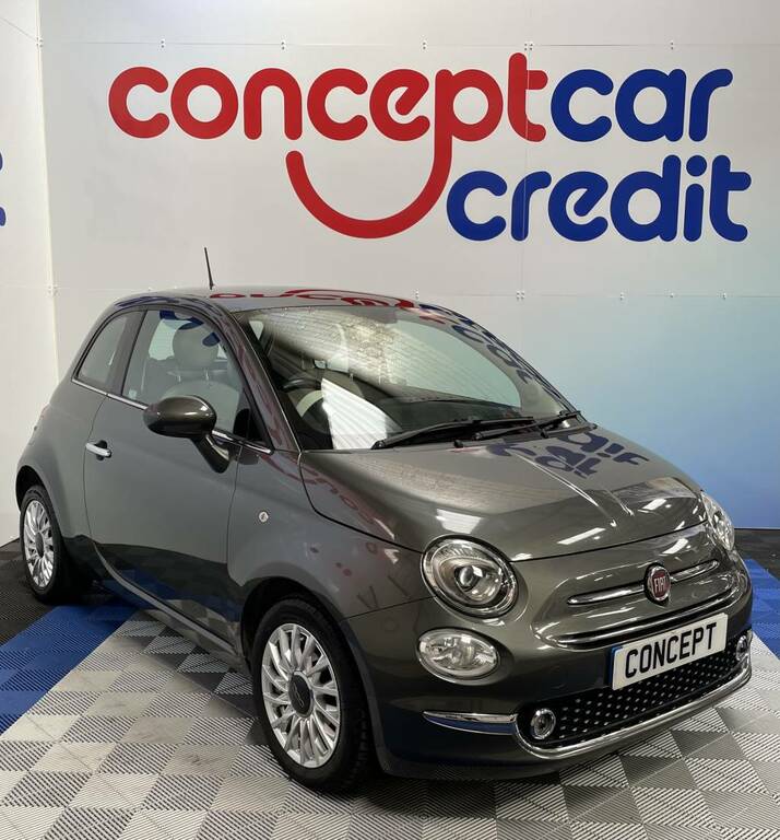 Fiat 500 Hatchback 1.2 Lounge Grey #3