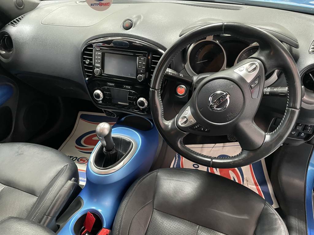 Nissan Juke Hatchback 1.6 112 Tekna Blue #4