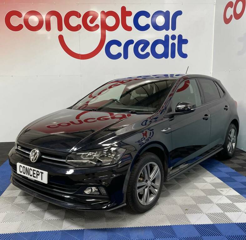 Volkswagen Polo Hatchback 1.0 Tsi 95 R-line Black