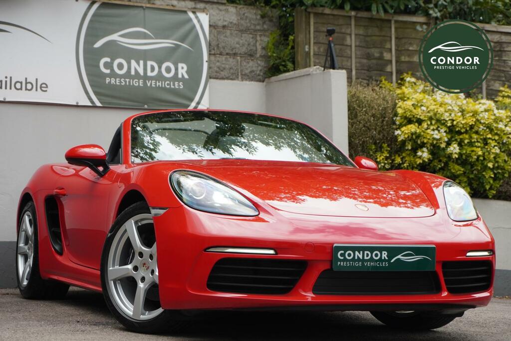 Porsche 718 Boxster 2.0T Convertible Gpf Pdk Euro 6 Ss Red