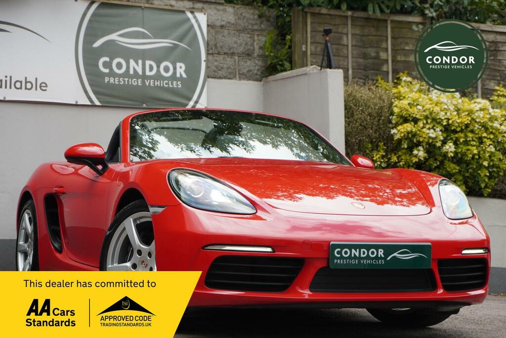 Porsche 718 Boxster 2.0T Convertible Gpf Pdk Euro 6 Ss Red #3