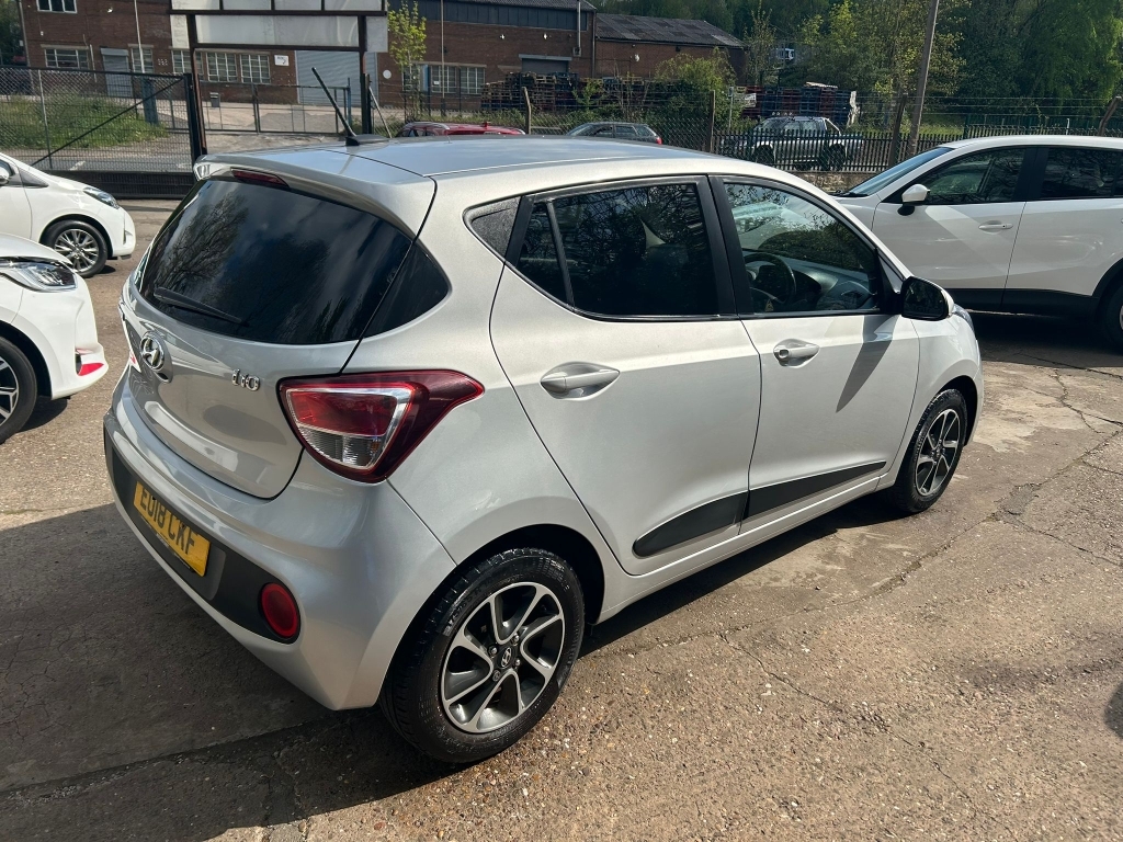 Hyundai I10 Hatchback 1.0 Premium EO18CKF Silver #6