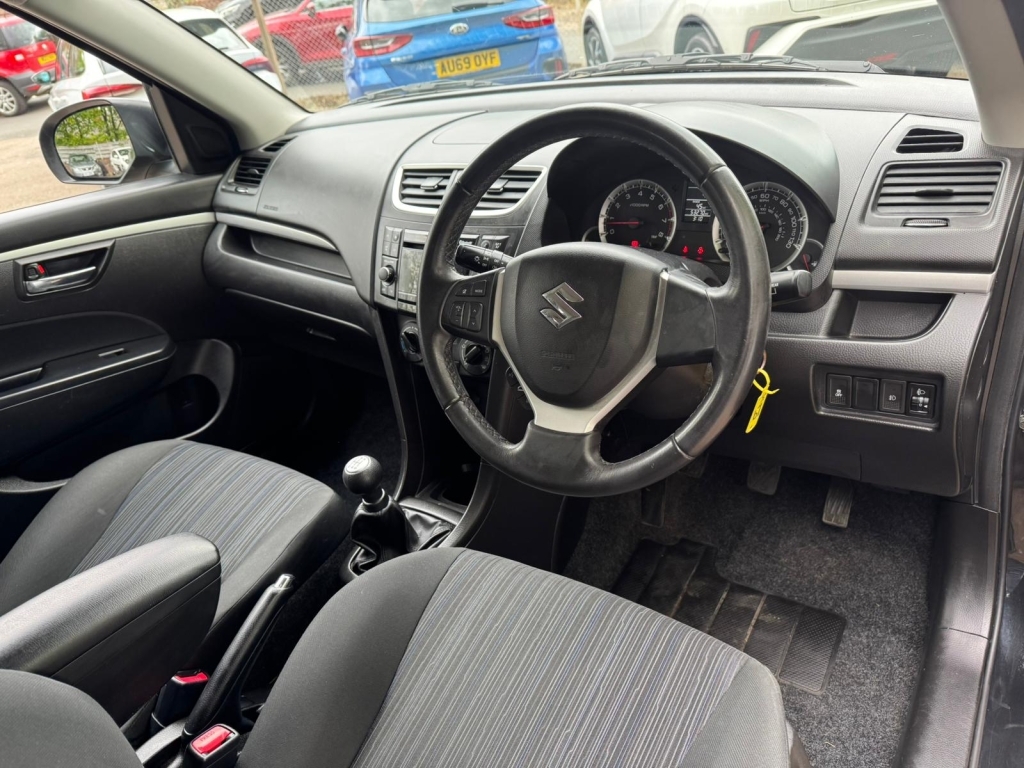 Suzuki Swift Hatchback 1.2 Sz3 YH65KPO Black #6