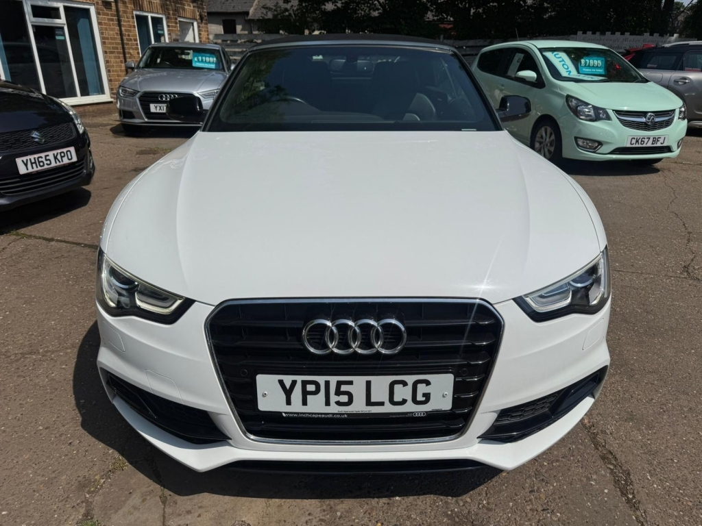 Audi A5 Convertible 1.8 Tfsi S Line Special Edition Plus White #2