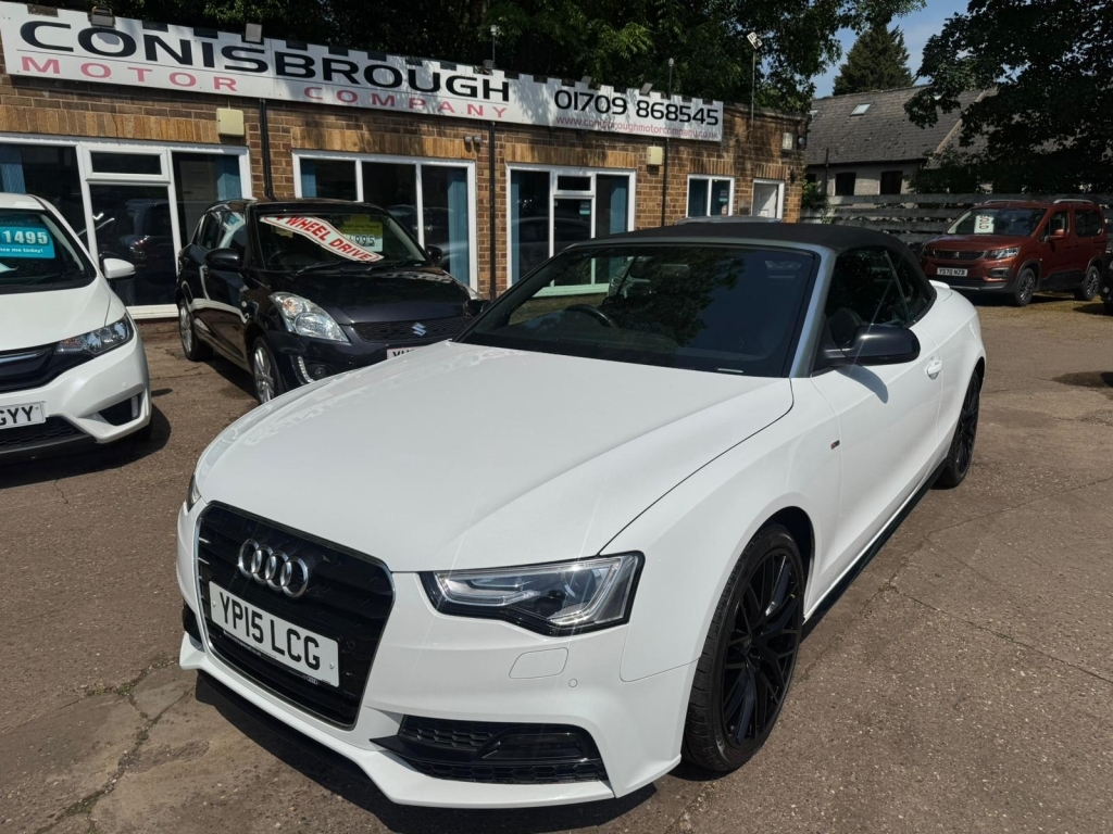 Audi A5 Convertible 1.8 Tfsi S Line Special Edition Plus White