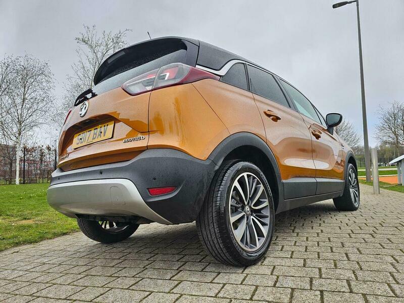 Vauxhall Crossland X 1.6 Turbo D Ecotec SB17BAV Orange #2